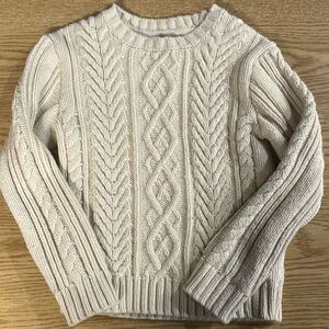 5T Cable knit sweater by BabyGAP